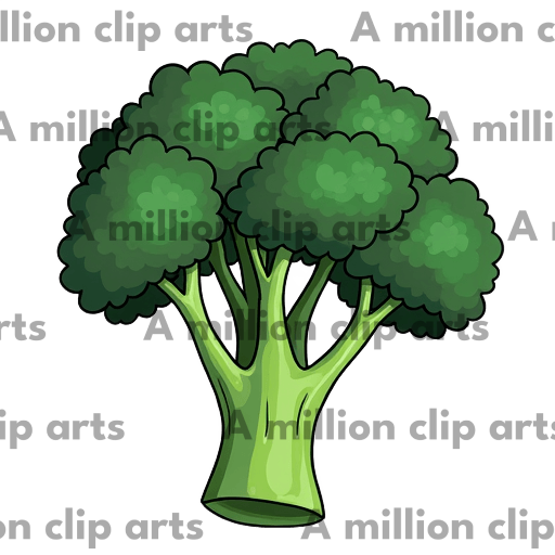 Broccoli clipart