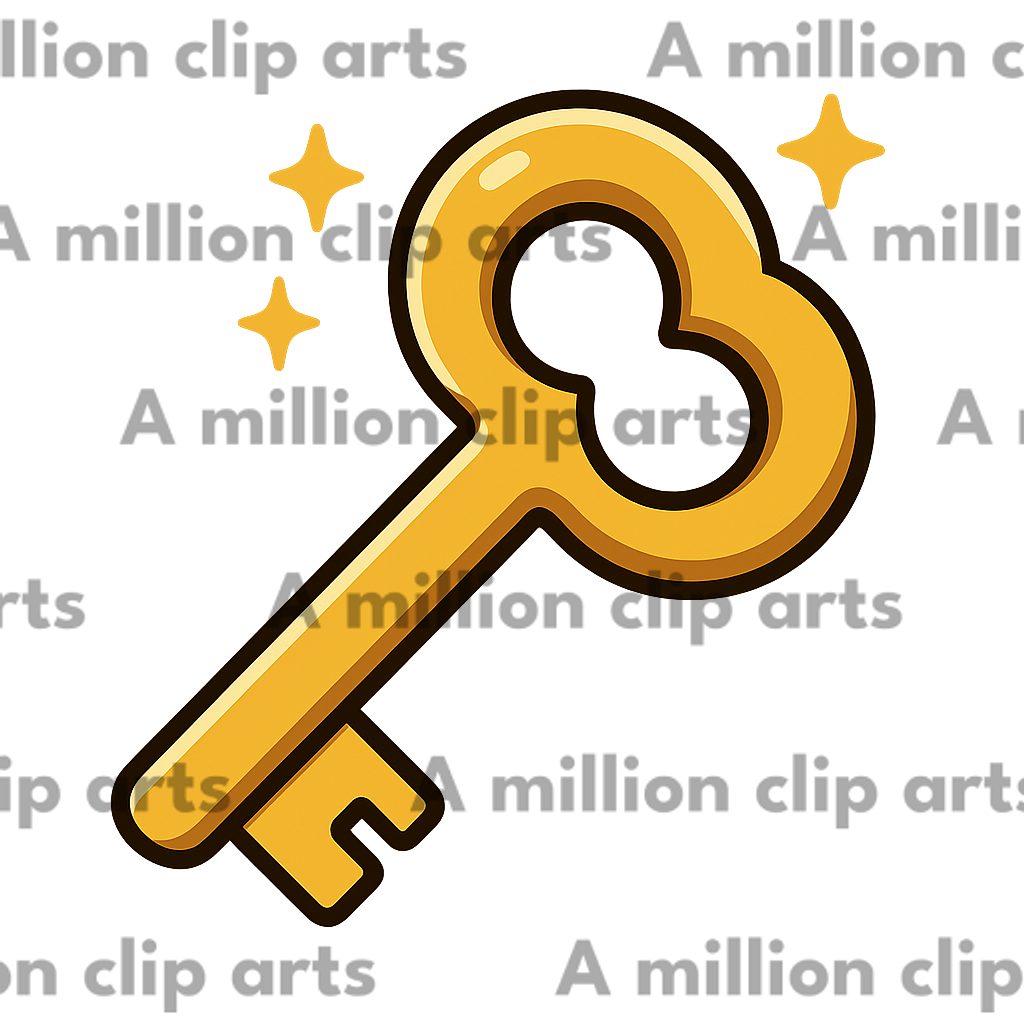 Golden Key clipart