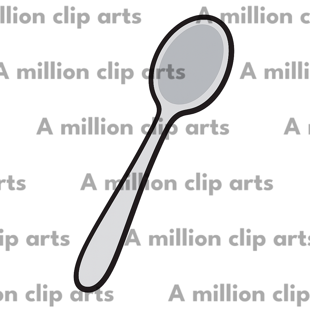 Spoon Illustration clipart