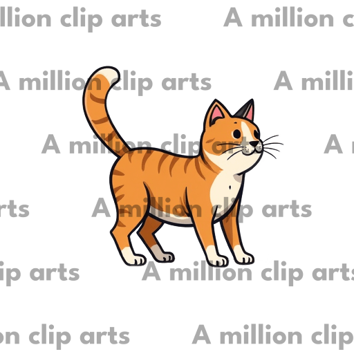 Tabby Cat clipart