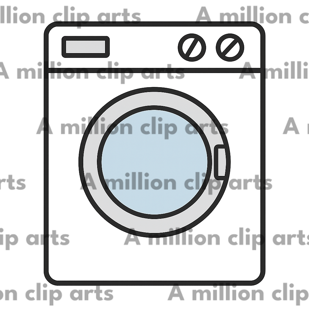 Washing Machine clipart
