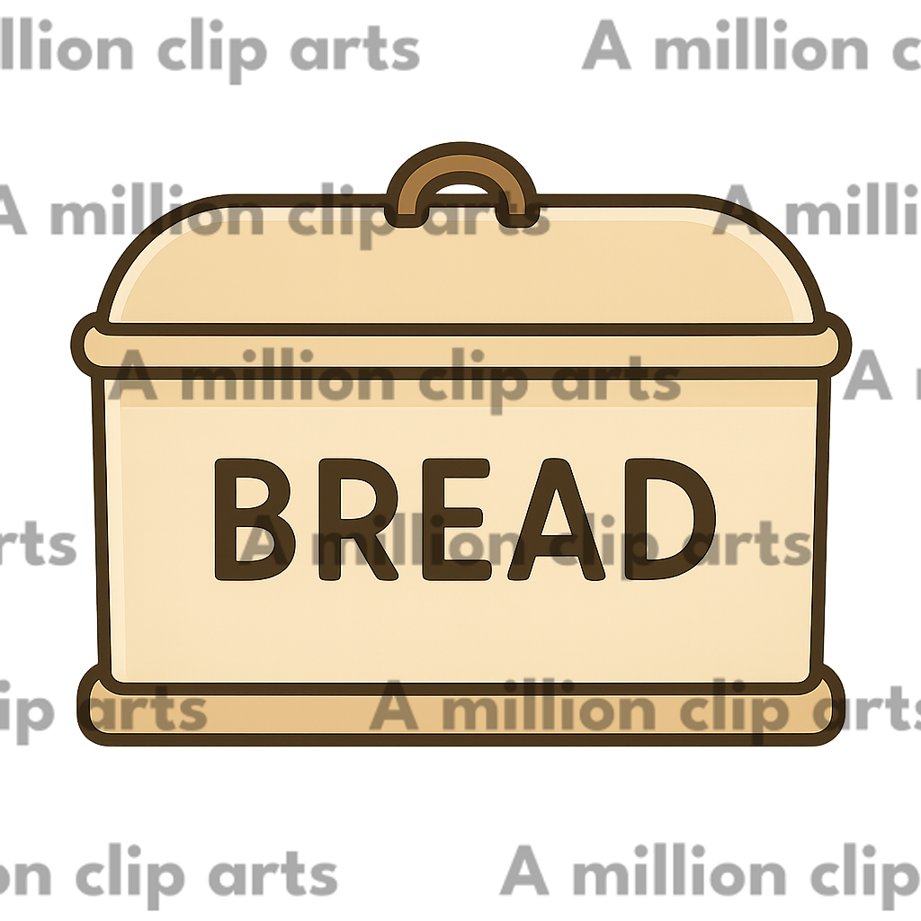 Bread Bin clipart
