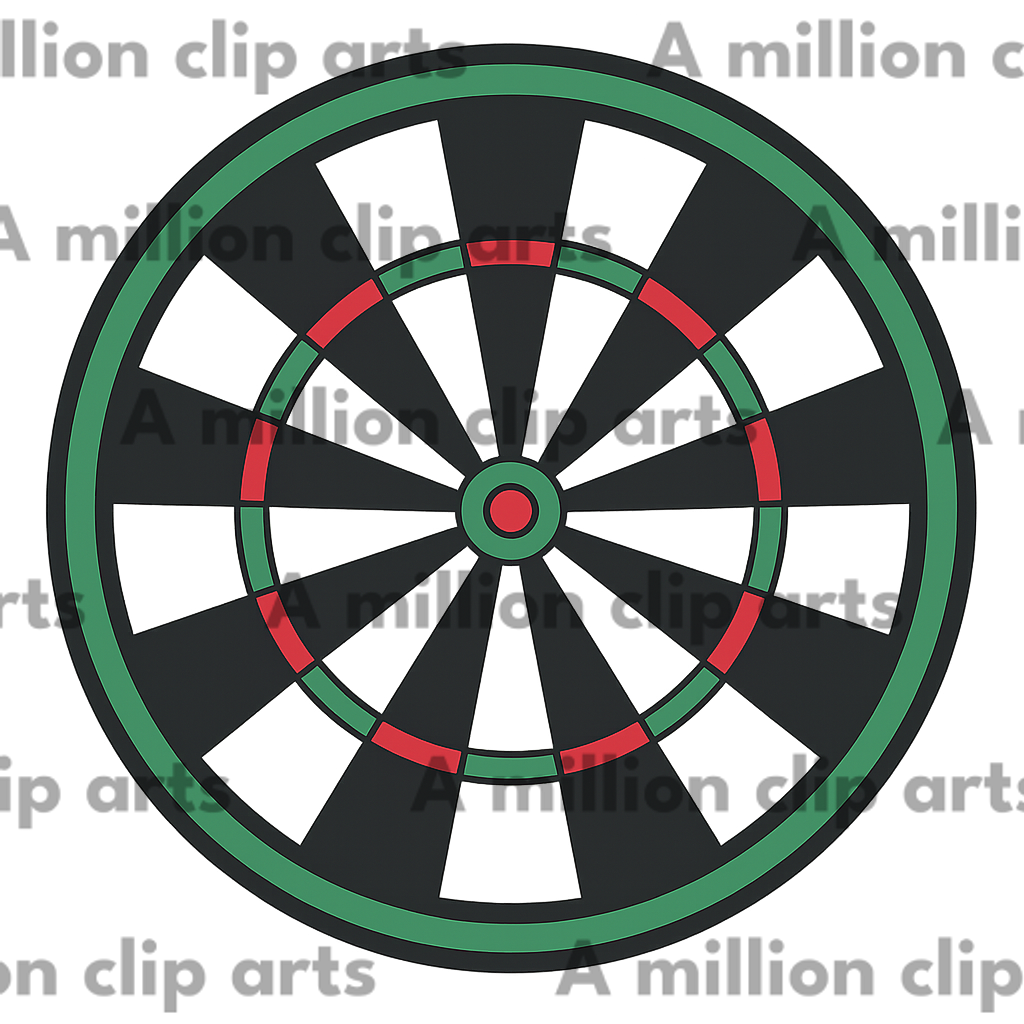Dartboard Clipart clipart
