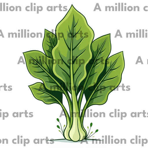 Spinach Plant clipart