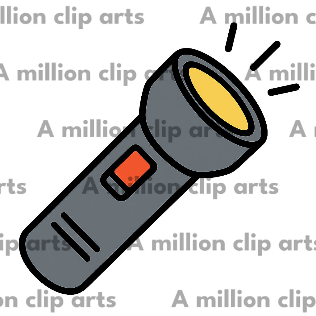 Flashlight clipart