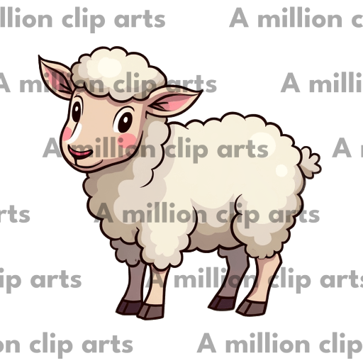 Cartoon Sheep clipart