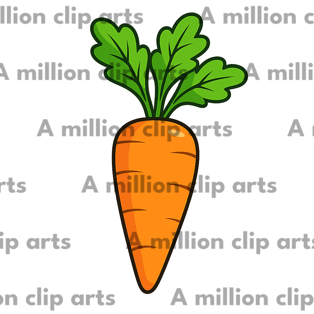 Carrot Illustration clipart