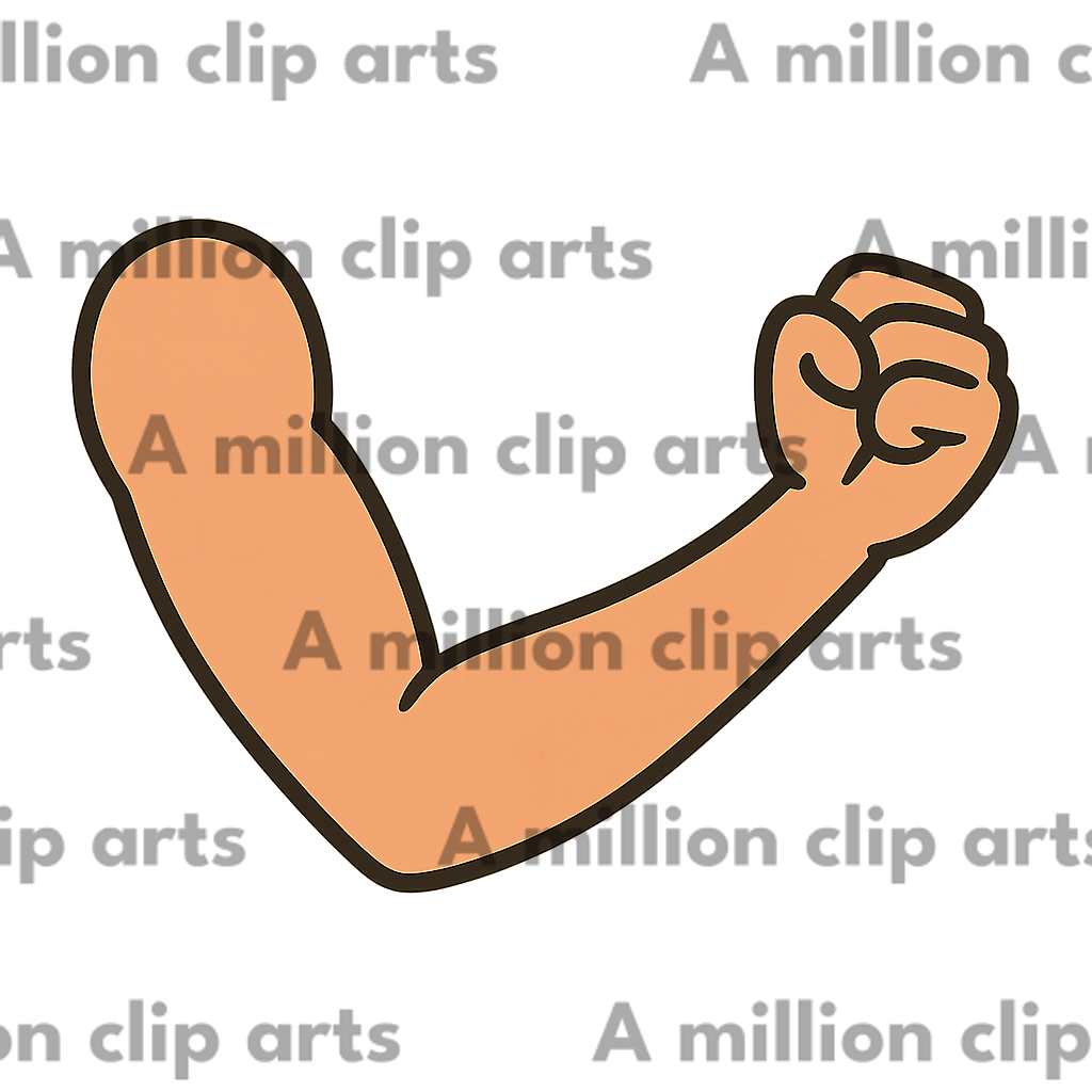 Flexing Arm clipart