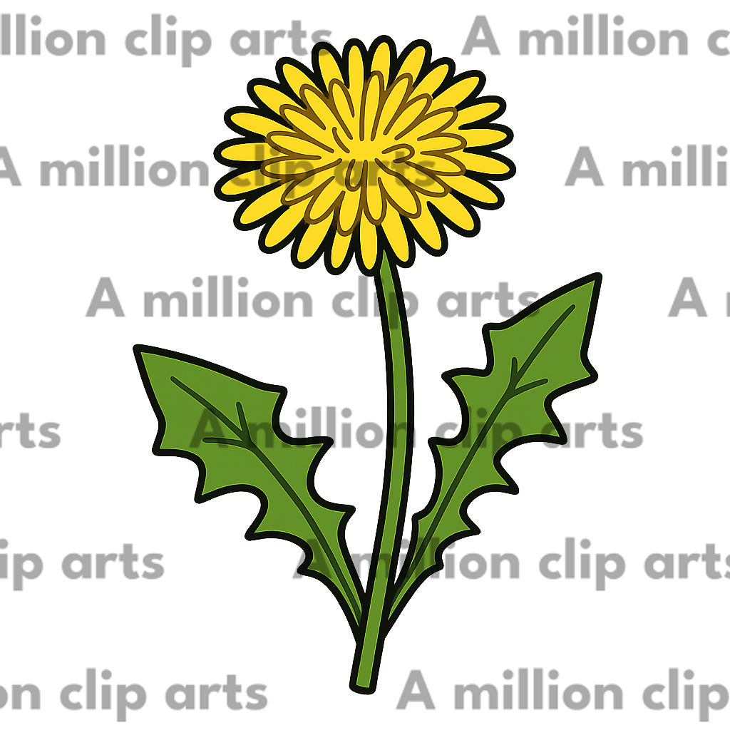 Dandelion Flower clipart