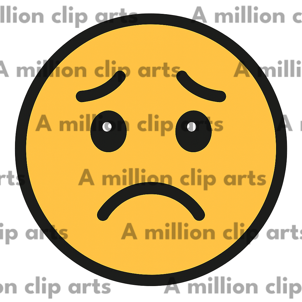Sad Face clipart