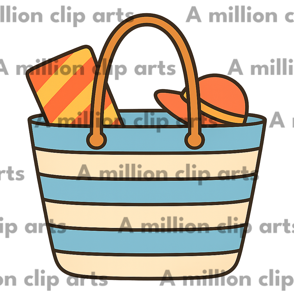 Beach Bag clipart