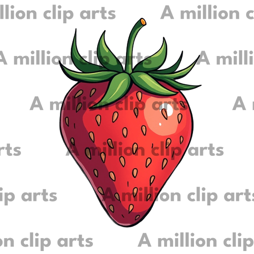 Cartoon Strawberry clipart