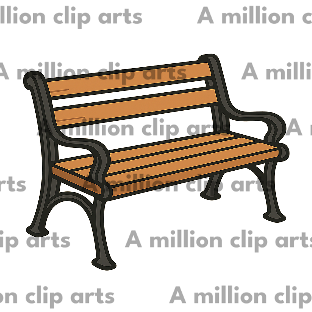 Park Bench clipart