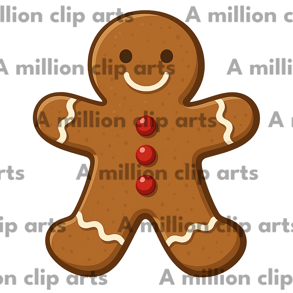 Gingerbread Man clipart