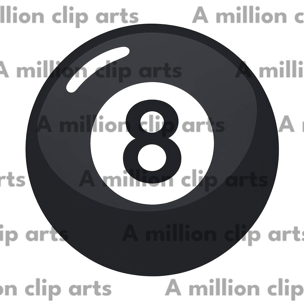 Magic Eight Ball clipart