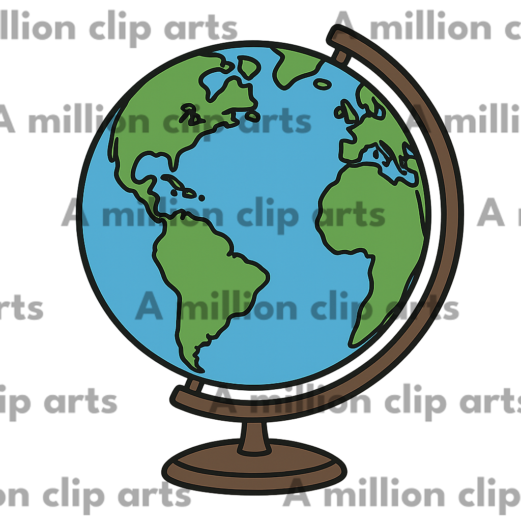 World Globe clipart