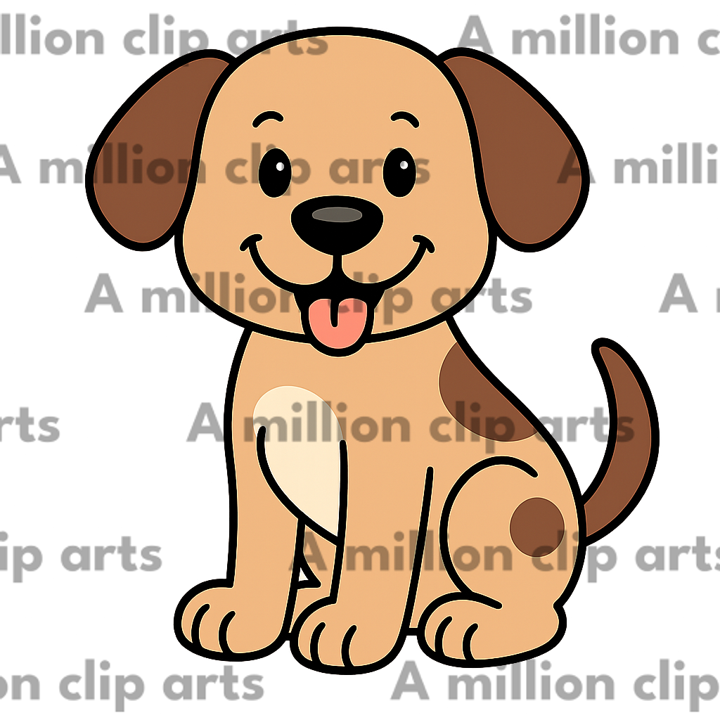 Happy Puppy clipart