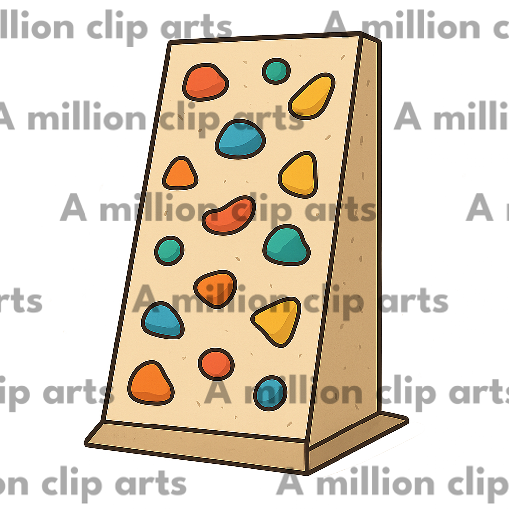 Climbing Wall clipart