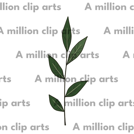 Leafy Branch clipart