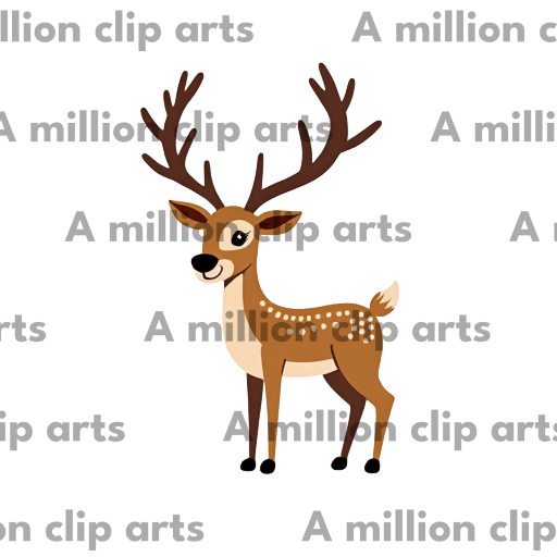 Cartoon Deer clipart