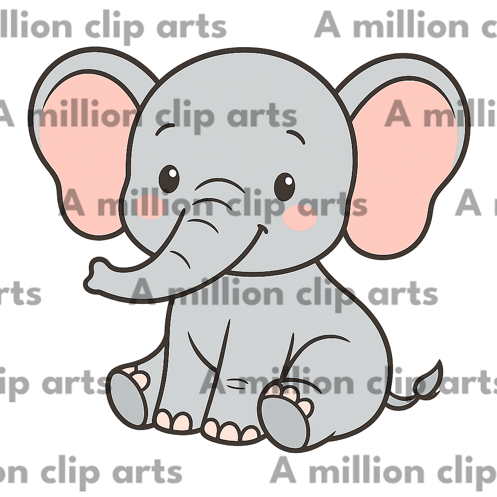 Cartoon Elephant clipart