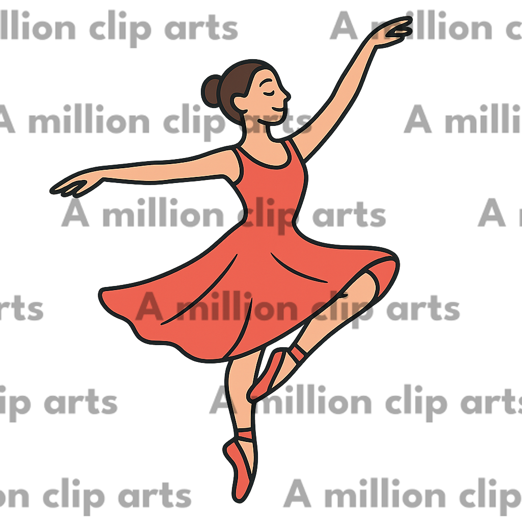 Ballerina Dance clipart