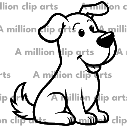 Cartoon Dog clipart