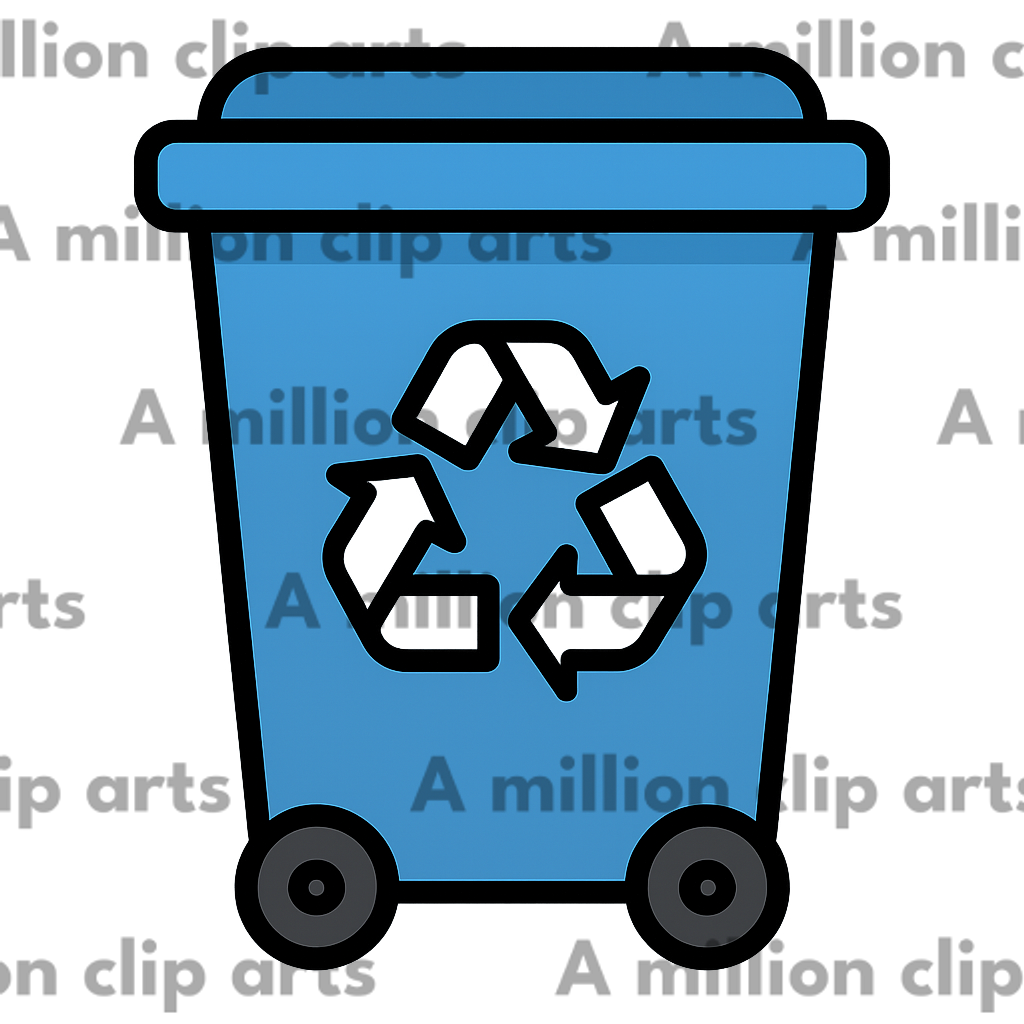 Recycling Bin clipart