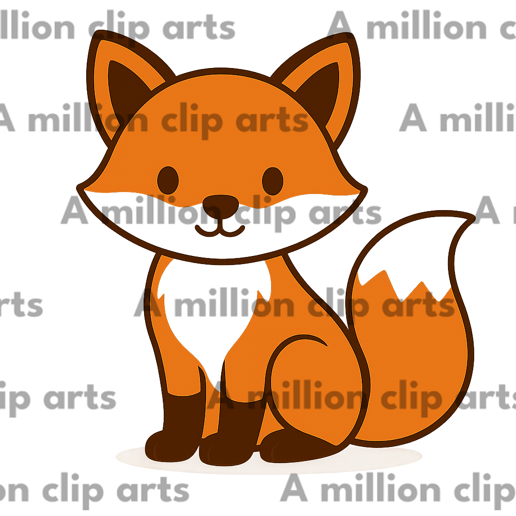 Cartoon Fox clipart