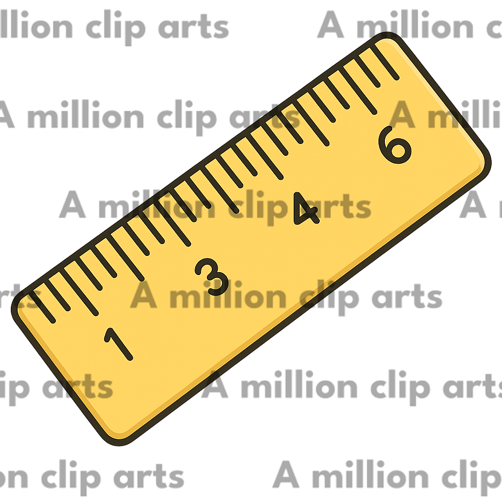 Yellow Ruler clipart
