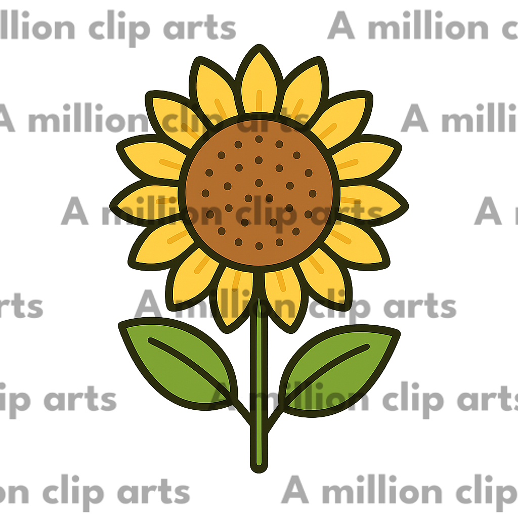 Sunflower clipart