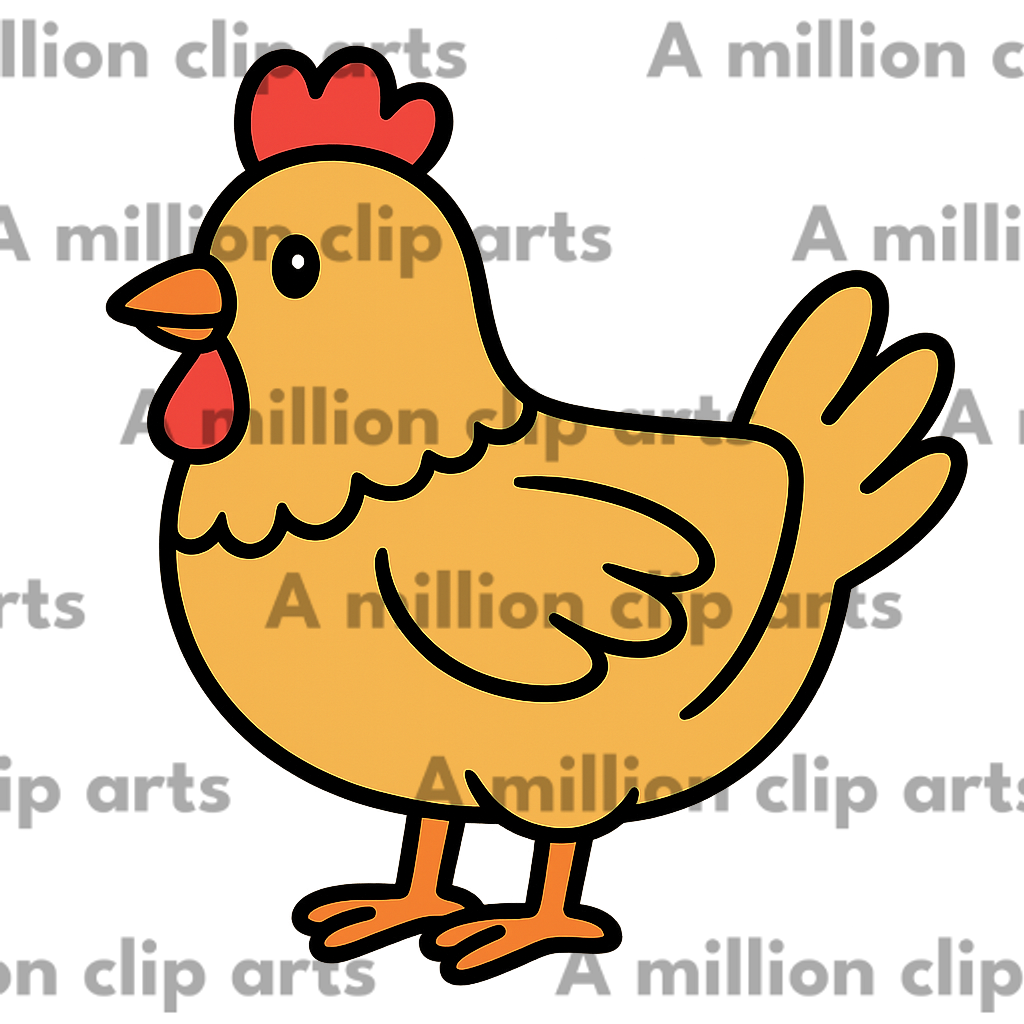 Cartoon Chicken clipart