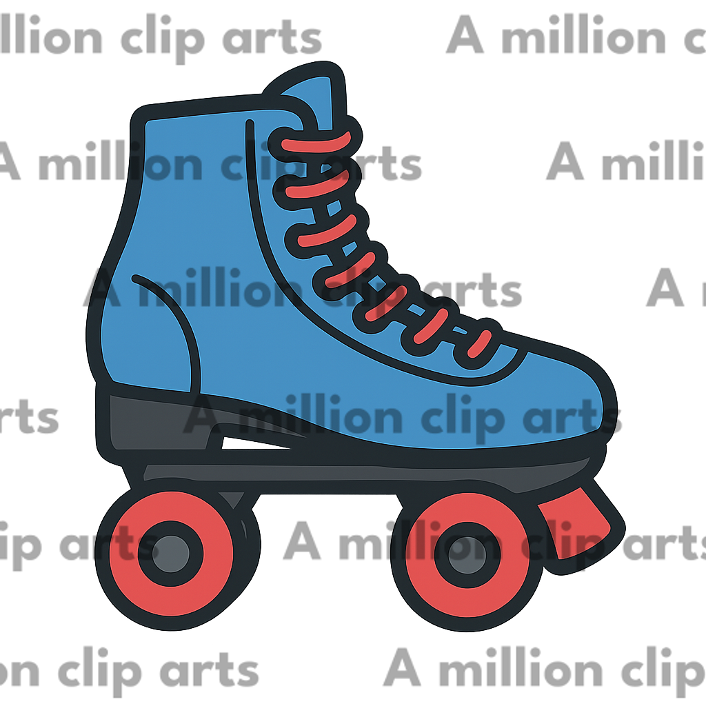 Roller Skate clipart