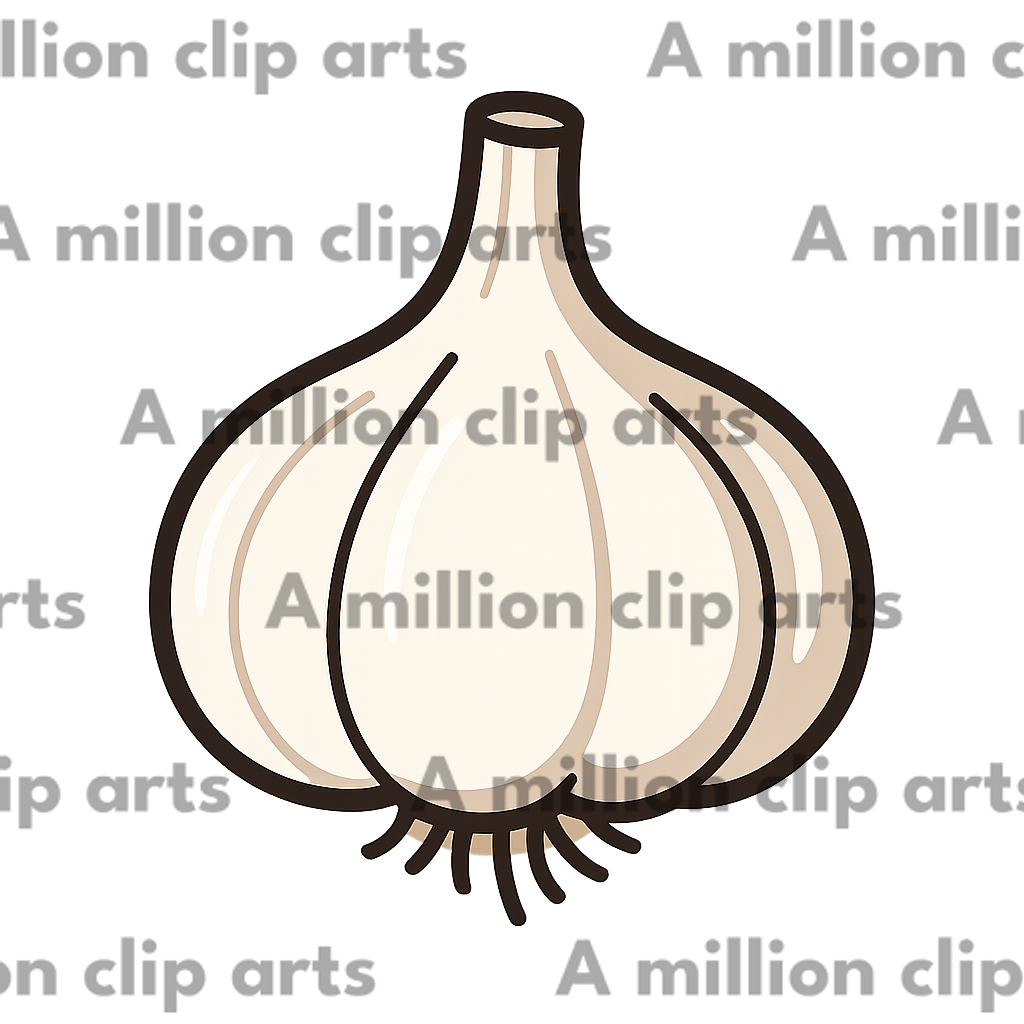 Garlic Bulb clipart