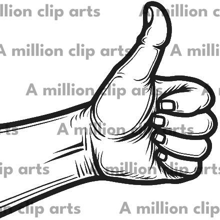 Thumbs Up clipart