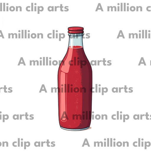 Ketchup Bottle clipart