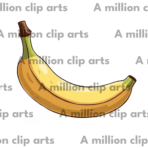 Cartoon Banana clipart