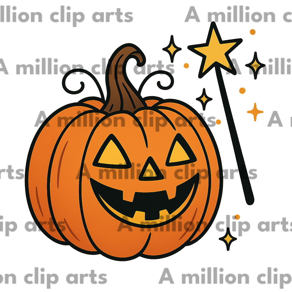 Happy Pumpkin clipart
