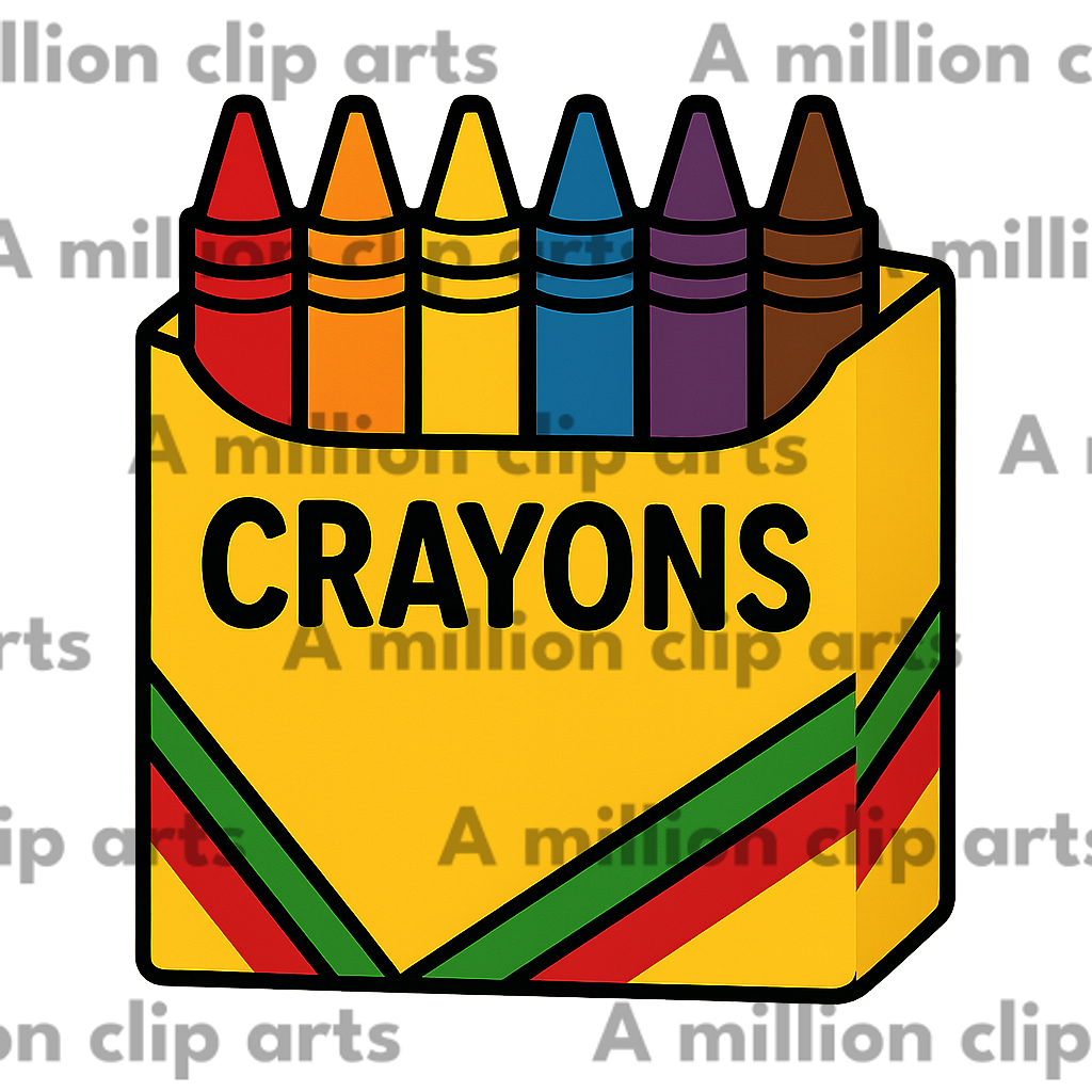 Crayon Box clipart
