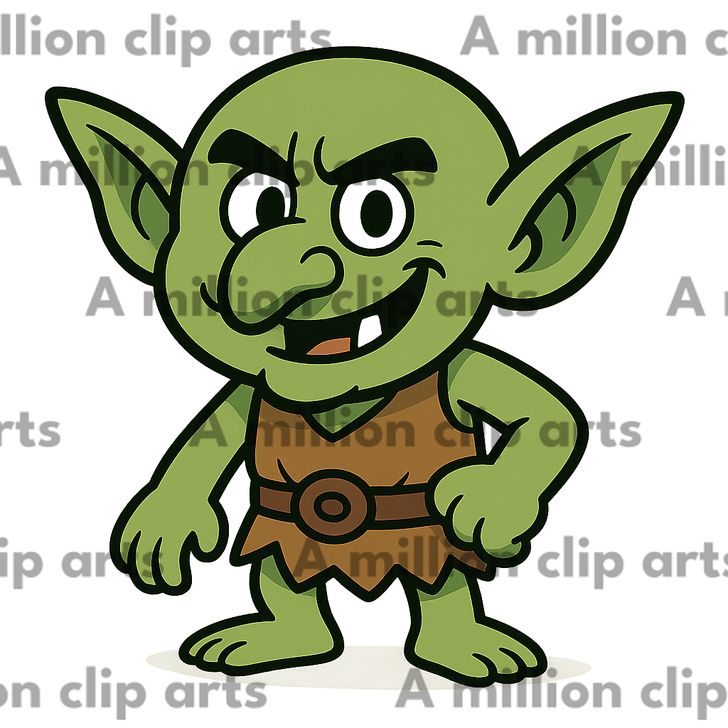 Goblin Character clipart
