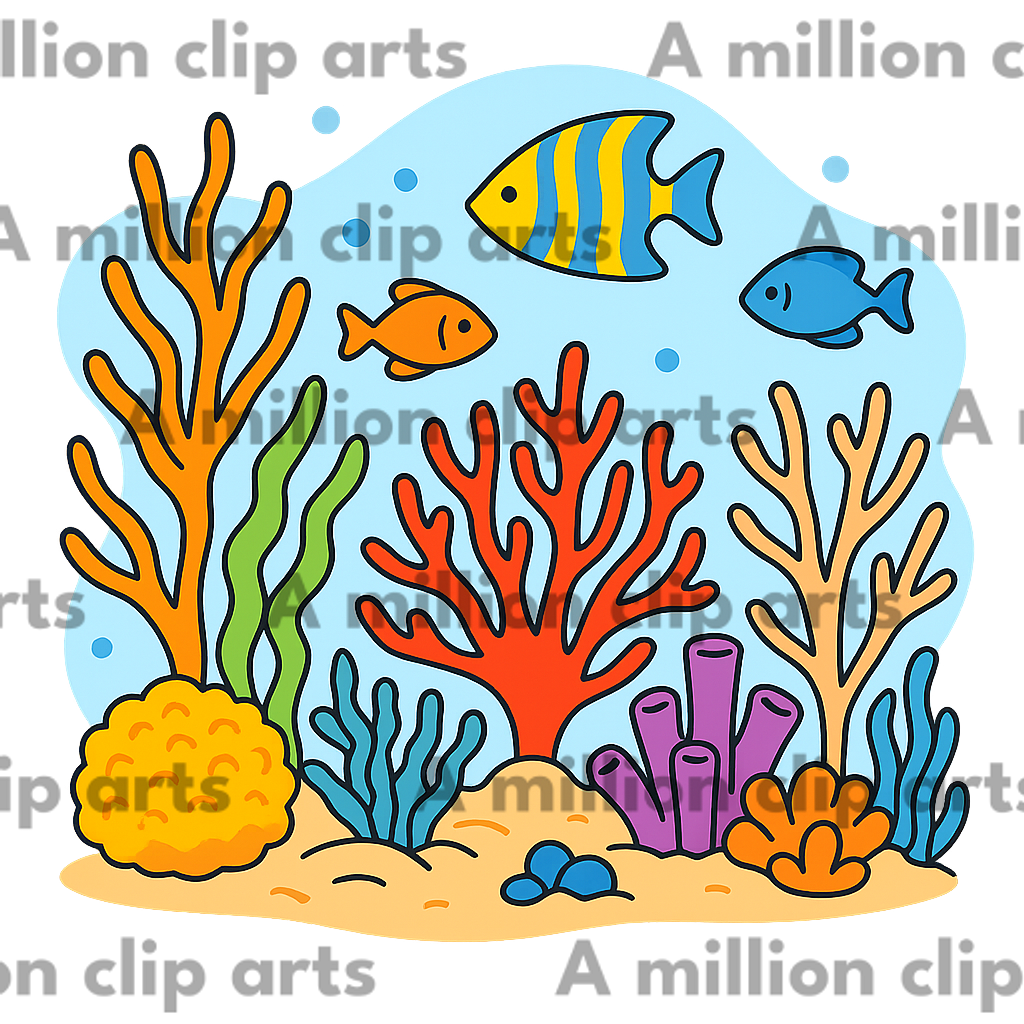 Underwater Coral clipart