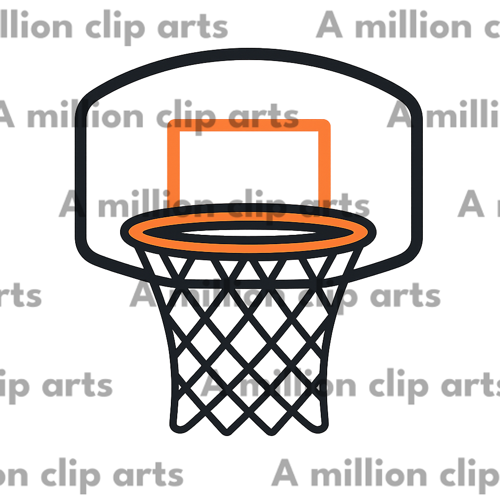 Basketball Hoop clipart