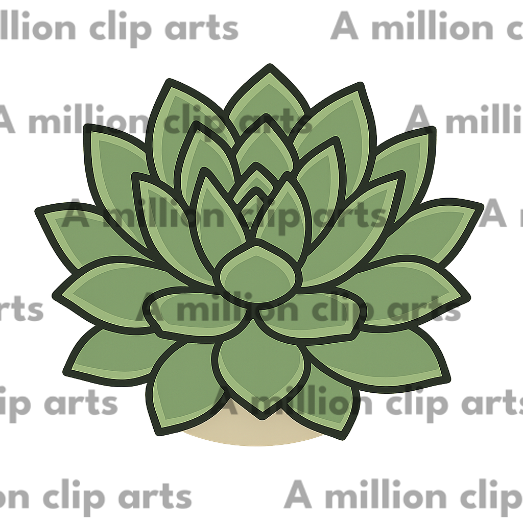 Succulent Plant clipart