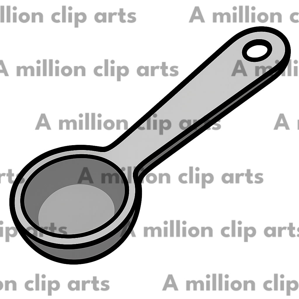 Measuring Spoon clipart