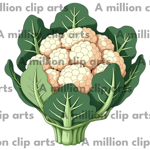 Cauliflower clipart