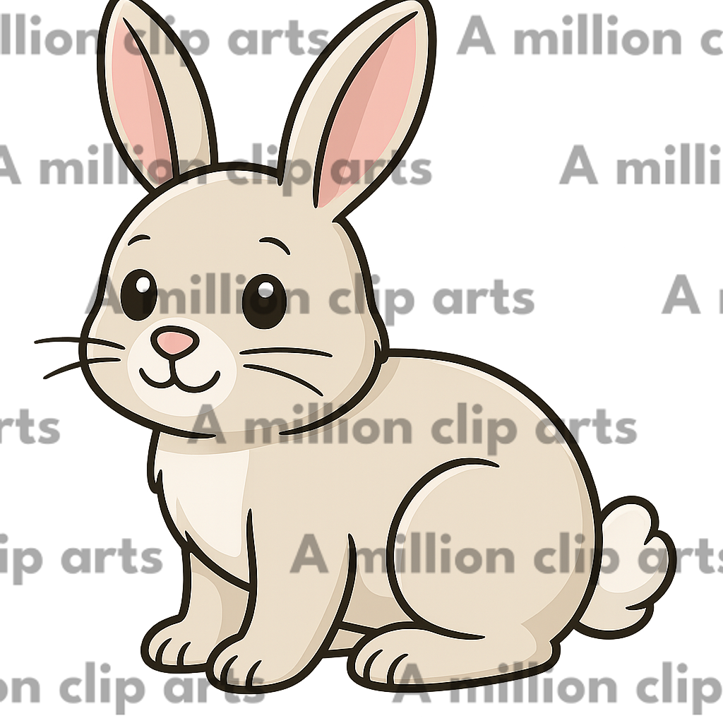 Cartoon Rabbit clipart