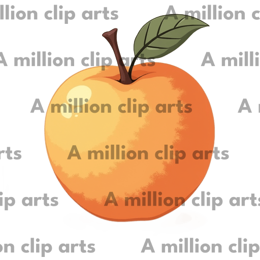 Peach Fruit clipart