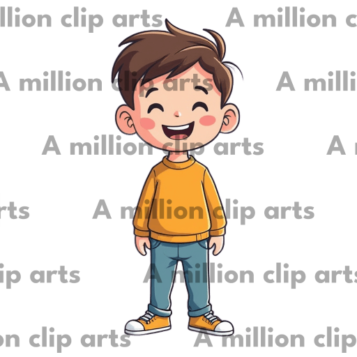 Smiling Boy clipart