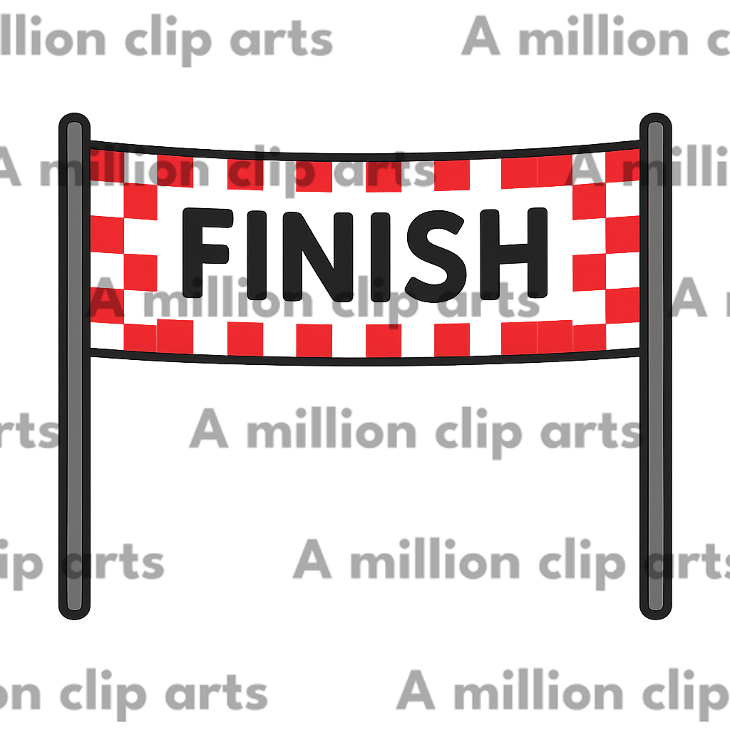 Finish Line clipart