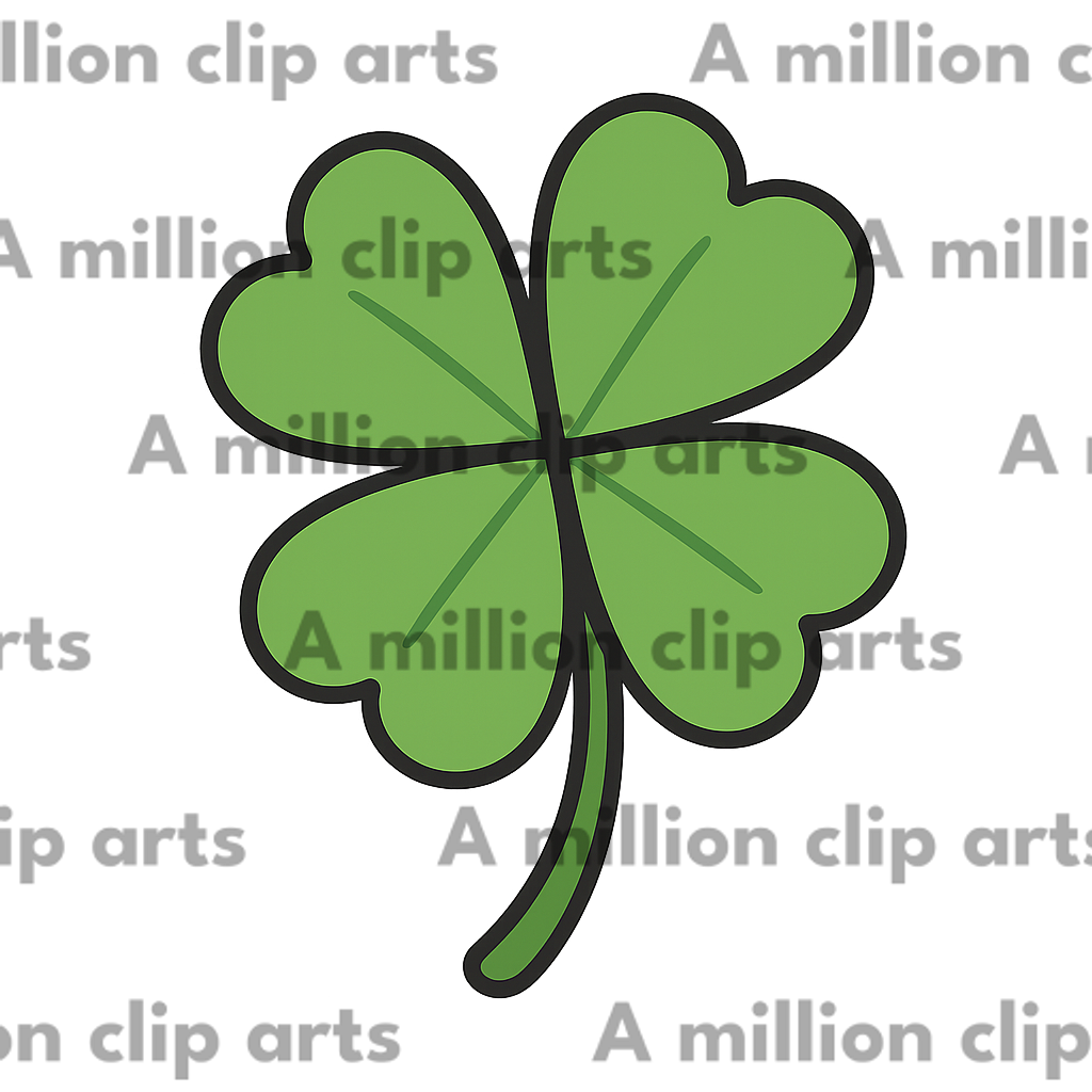 Four Leaf Clover clipart
